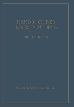 Innere Sekretion Fettsucht und Magersucht Knochen · Gelenke · Muskeln Erkrankungen aus physikalischen Ursachen