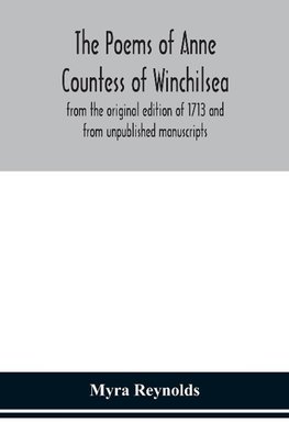 The poems of Anne Countess of Winchilsea