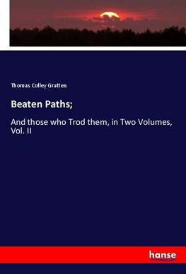 Beaten Paths;