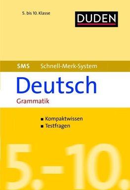 SMS Deutsch - Grammatik 5.-10. Klasse