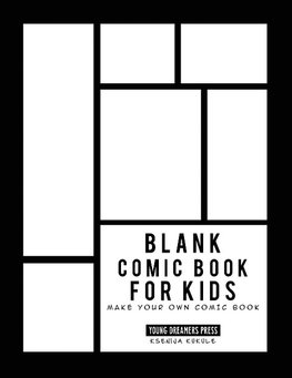 Blank Comic Book for Kids