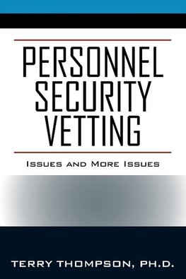 Personnel Security Vetting