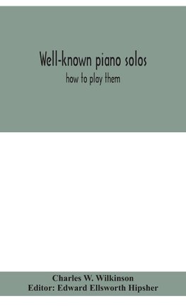 Well-known piano solos