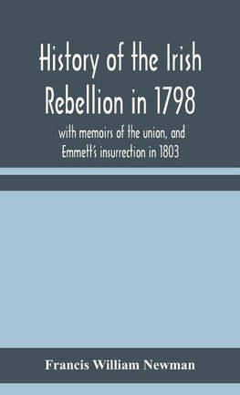 History of the Irish rebellion in 1798