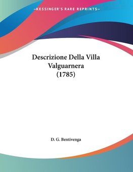 Descrizione Della Villa Valguarnera (1785)