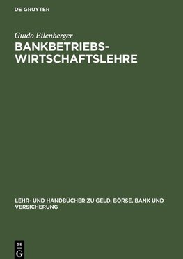 Bankbetriebswirtschaftslehre