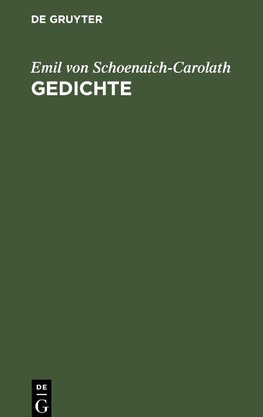 Gedichte