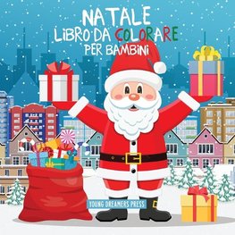 Natale libro da colorare per bambini