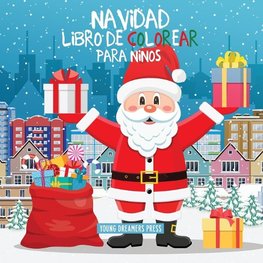 Navidad libro de colorear para niños