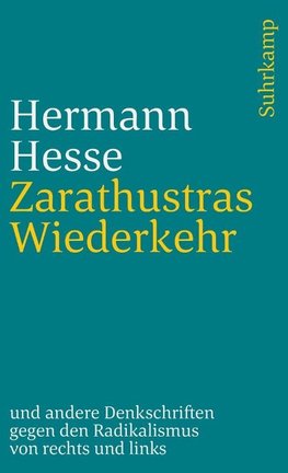 Zarathustras Wiederkehr