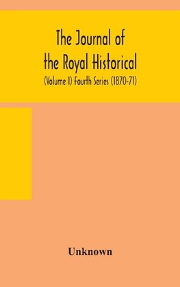 The journal of the Royal Historical and Archaeological association of Ireland