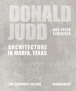 Donald Judd