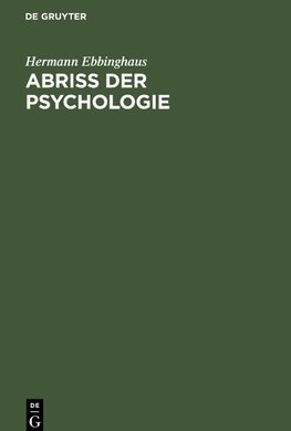 Abriss der Psychologie