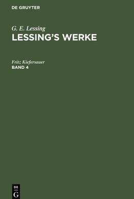 Lessing's Werke, Band 4, Lessing's Werke Band 4