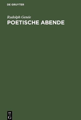 Poetische Abende