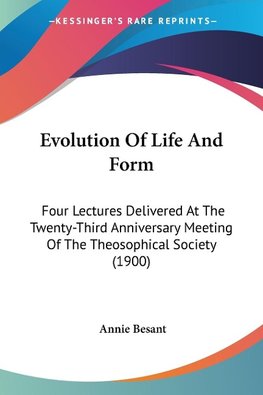 Evolution Of Life And Form