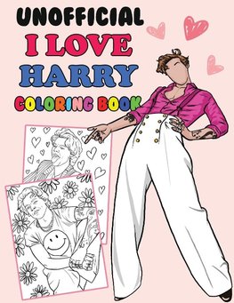 Unofficial  I Love Harry Coloring Book