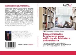 Requerimientos funcionales para edificios de biblioteca universitaria