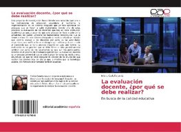 La evaluación docente, ¿por qué se debe realizar?