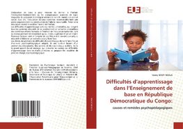 Difficultés d'apprentissage dans l'Enseignement de base en République Démocratique du Congo: