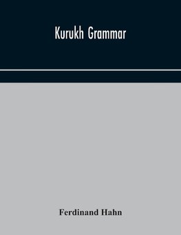 Kurukh grammar