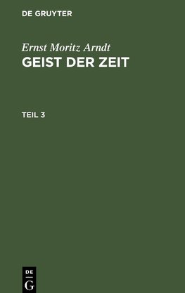 Geist der Zeit, Teil 3, Geist der Zeit Teil 3