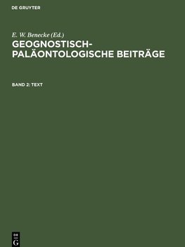 Geognostisch-Paläontologische Beiträge, Band 2, Text