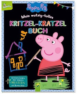 Peppa Pig Mein wutzig-tolles Kritzel-Kratzel-Buch