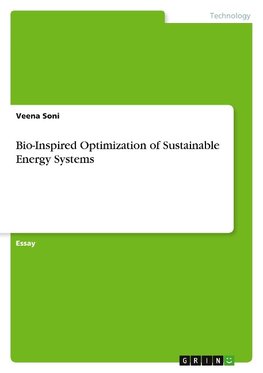 Bio-Inspired Optimization of Sustainable Energy Systems