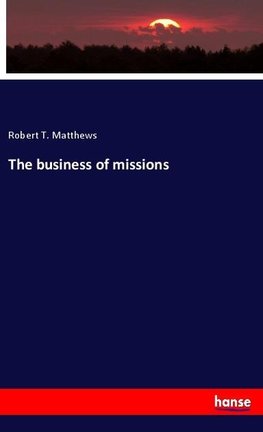 The business of missions