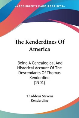 The Kenderdines Of America