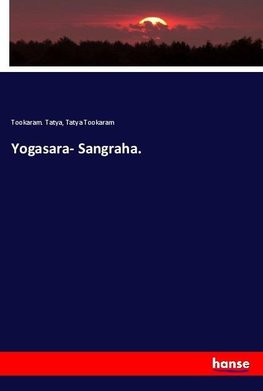 Yogasara- Sangraha.