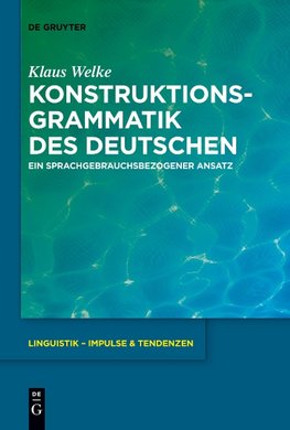 Konstruktionsgrammatik des Deutschen