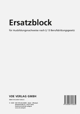 Ersatzblock