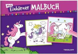 Mein Einhörner-Malbuch