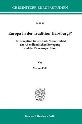 Europa in der Tradition Habsburgs?