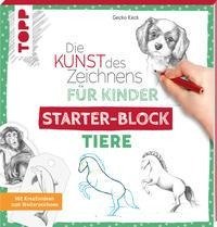 Die Kunst des Zeichnens für Kinder Starter-Block - Tiere