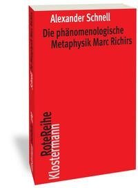 Die phänomenologische Metaphysik Marc Richirs