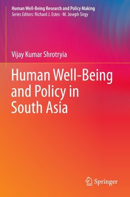 Human Well-Being and Policy in South Asia