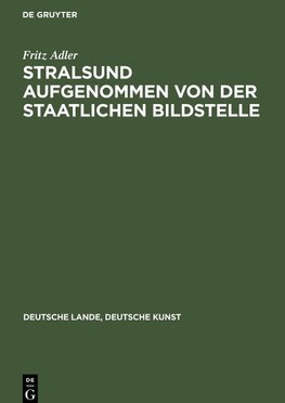 Stralsund aufgenommen von der Staatlichen Bildstelle