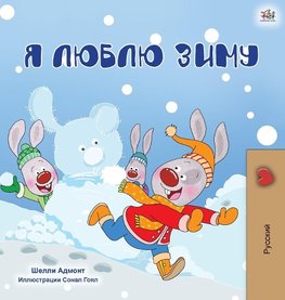 I Love Winter (Russian Children's Book)