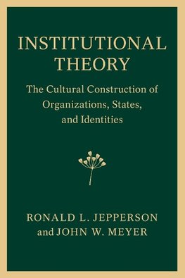 Institutional Theory