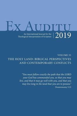 Ex Auditu - Volume 35