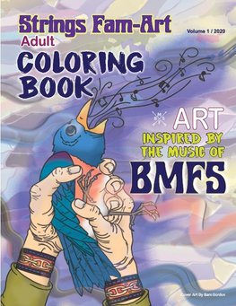 Strings-Fam Inspire Adult Coloring Book