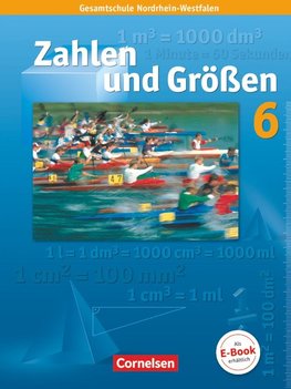 Zahlen und Größen 6. Schülerbuch. Nordrhein-Westfalen Ausgabe N