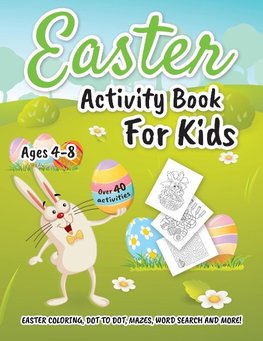 Easter Activity Book for Kids ages 4-8