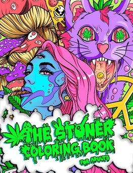 THE STONER COLORING BOOK FOR ADULTS