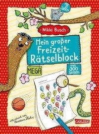 Mein großer Freizeit-Rätselblock