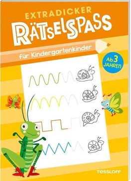 Extradicker Rätselspaß für Kindergartenkinder