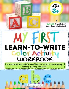 My First Learn to Write Color Activity Workbook